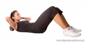 Como hacer crunch correctamente en casa