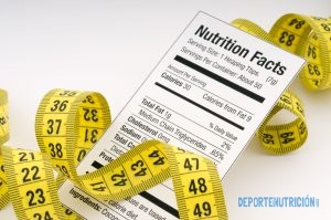 Valor nutricional medida metro