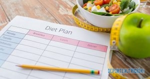 plan dieta calendario comidas